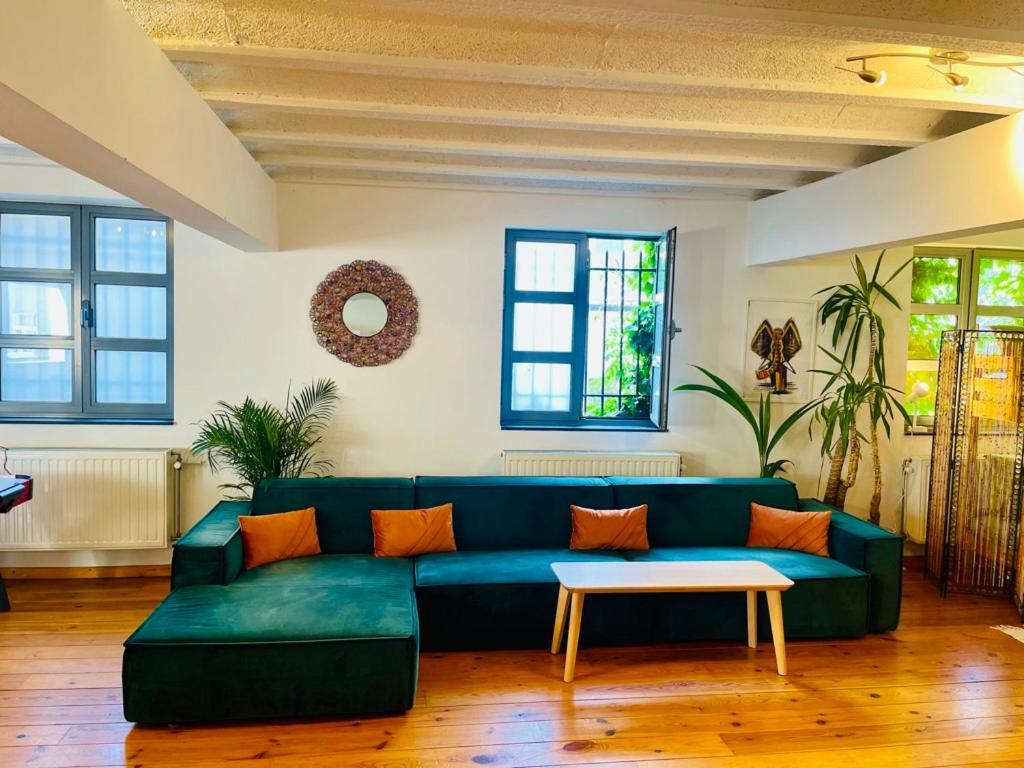 Down Town Oasis-spacious Loft With Private Parking * Brussel